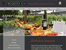 Tablet Screenshot of ironwoodpinehurst.com